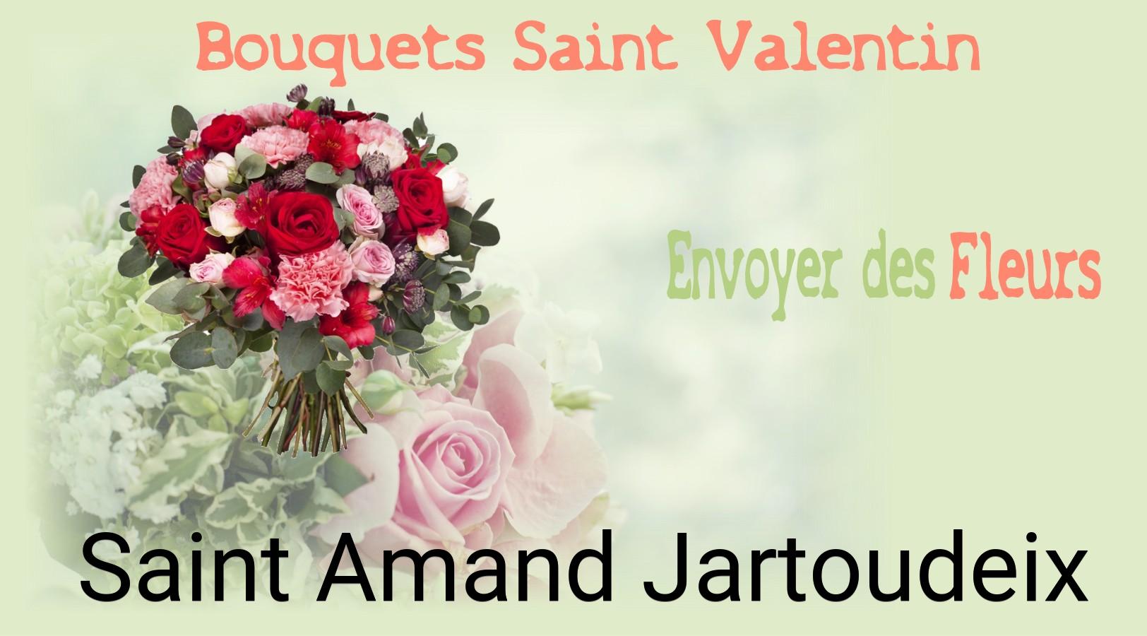 Roses de Saint-Valentin livrées à Saint-Amand-Jartoudeix
