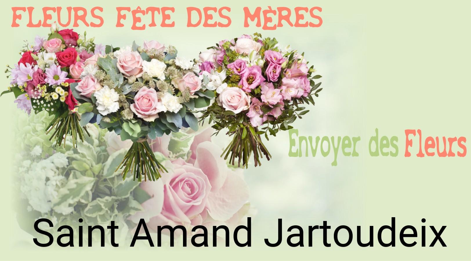 Bouquet de Fête des Mères livré à Saint-Amand-Jartoudeix